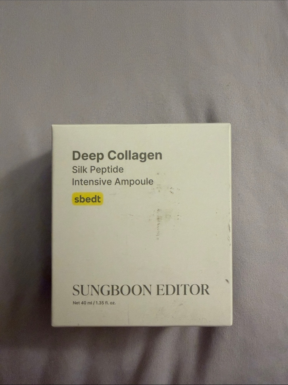 Sungboon Editor Deep Collagen Silk Peptide Intensive Ampoule
